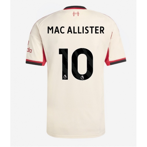 Liverpool Alexis Mac Allister #10 Maglia Gara Trasferta Repliche 2025-26 Maniche Corte Liverpool Alexis Mac Allister #10 Maglia Gara Trasferta Repliche 2025-26 Maniche Corte